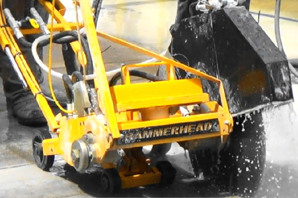 hydraulic concrete cutting equipment - Hammerhead Saws